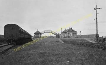 Portessie Railway Station Photo. Buckie - Findochty. Elgin to Portsoy. GNSR. (3).