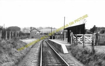 Porthywaen Railway Station Photo. Oswestry - Blowell. Llangynog Line. Tanat. (1)