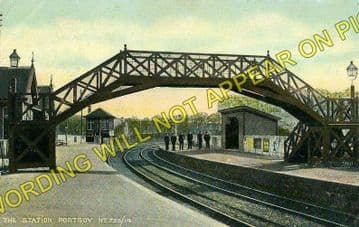 Portsoy Railway Station Photo. Tillynaught- Glassaugh. Cairnie to Portessie. (3)