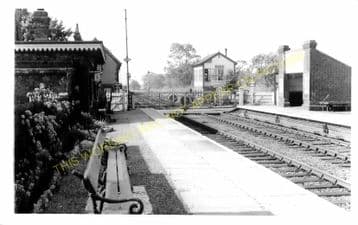 Prees Railway Station Photo. Whitchurch - Wem. Crewe to Shrewsbury Line. (3)