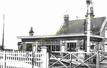 Prees Railway Station Photo. Whitchurch - Wem. Crewe to Shrewsbury Line. (4)