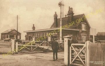 Prees Railway Station Photo. Whitchurch - Wem. Crewe to Shrewsbury Line. (5)