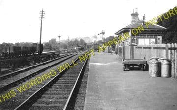 Presthope Railway Station Photo. Longville - Much Wenlock. Buildwas Line. (1)..