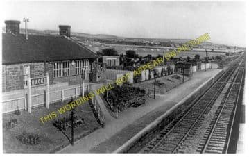 Racks Railway Station Photo. Dumfries - Ruthwell. Annan Line. G&SWR. (1)
