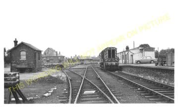 Ramsey North Railway Station Photo. St. Mary's and Holme Line. GNR. (3)