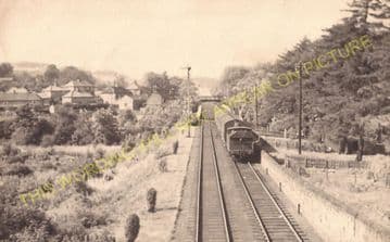 Riding Mill Railway Station Photo. Corbridge - Stocksfield. Newcastle Line. (2)