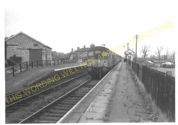 Rockingham Railway Station Photo. Ashley- Seaton. Market Harborough Line. (5)