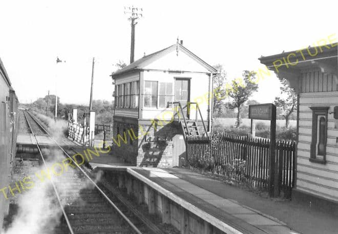 Rockingham Railway Station Photo. Ashley- Seaton. Market Harborough Line. (8)