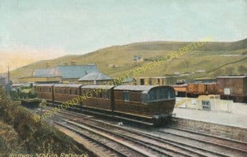 Rothbury Railway Station Photo. Brinksburn, Fontburn and Scotsgap Line. (10)..