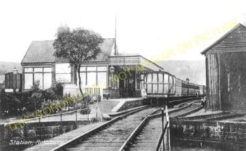 Rothbury Railway Station Photo. Brinksburn, Fontburn and Scotsgap Line. (6)