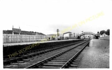 Rothes Railway Station Photo. Dandaleith - Coleburn. Elgin Line. (2)