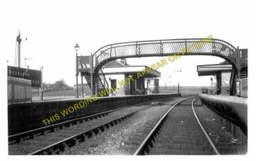Roxburgh Railway Station Photo. Rutherford to Kelso and Kirkbank Lines. (1)