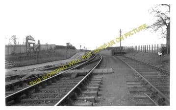 Rutherford Railway Station Photo. Roxburgh - Maxton. St. Boswells Line. (1)
