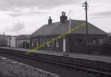 Scotscalder Railway Station Photo. Altnabreac - Halkirk. Georgemas Line (1)
