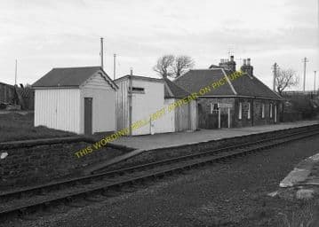 Scotscalder Railway Station Photo. Altnabreac - Halkirk. Georgemas Line. (3)