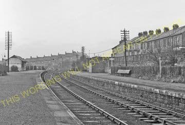 Scotswood High Level Railway Station Photo. Elswick to Lemington & Blaydon. (6)