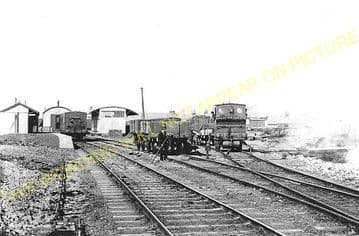 Seahouses Railway Station Photo. Chathill Line. North Sunderland Light Rly. (1)..