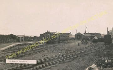 Seahouses Railway Station Photo. Chathill Line. North Sunderland Light Rly. (8)