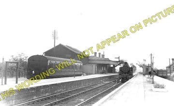 Seaton & Uppingham Railway Station Photo. Rockingham - Morcott. L&NWR. (1)