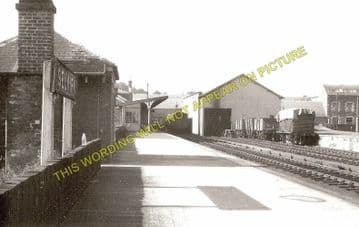 Selkirk Railway Station Photo. Galashiels Line. North British Railway. (1)