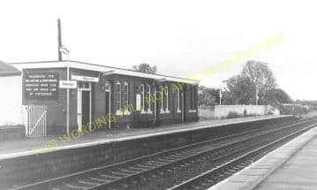 Shifnal Railway Station Photo. Wellington - Albrighton. Wolverhampton Line. (3)