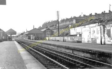 Singer Railway Station Photo. Drumchapel - Dalmuir. Westerton to Kilpatrick. (2)