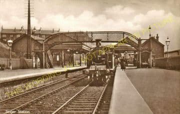 Singer Railway Station Photo. Drumchapel - Dalmuir. Westerton to Kilpatrick. (3)