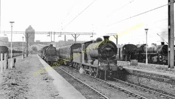 Singer Works Railway Station Photo. Drumry Line. North British Railway. (1)