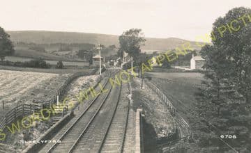 Slaggyford Railway Station Photo. Alston - Lambley. Coanwood Line. (4)