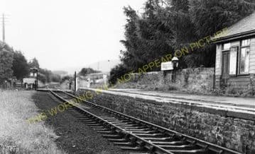 Slaggyford Railway Station Photo. Alston - Lambley. Coanwood Line. (8)