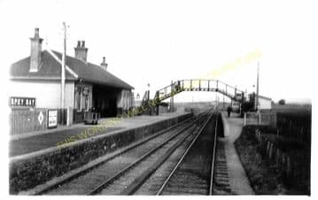 Spey Bay Railway Station Photo. Garmouth - Port Gordon. Elgin to Buckie Line (1)..