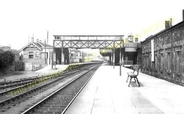 St. Boswells Railway Station Photo. Melrose, Earlston and Maxton Lines (1)..
