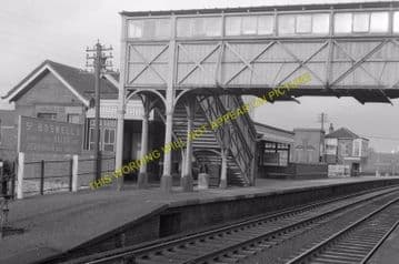 St. Boswells Railway Station Photo. Melrose, Earlston and Maxton Lines (16)