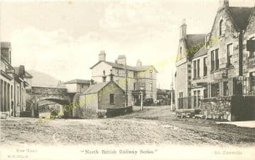 St. Boswells Railway Station Photo. Melrose, Earlston and Maxton Lines (22)