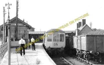 St. Ives Railway Station Photo. Swavesey to Bluntisham and Huntingdon Lines (2)