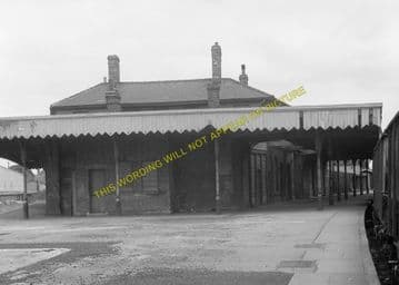 St. Ives Railway Station Photo. Swavesey to Bluntisham and Huntingdon Lines (22)