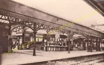 Stirling Railway Station Photo. Caledonian Railway. (11)