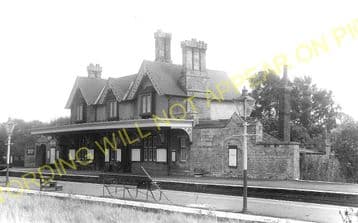 Thrapston Bridge Street Railway Station Photo. Thorpe - Ringstead. L&NWR. (1)..