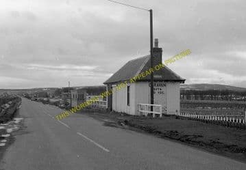 Thrumster Railway Station Photo. Wick - Ulbster. Lybster Line. Highland Rly. (1)