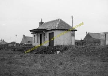 Thrumster Railway Station Photo. Wick - Ulbster. Lybster Line. Highland Rly. (2)