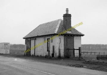 Thrumster Railway Station Photo. Wick - Ulbster. Lybster Line. Highland Rly. (4)