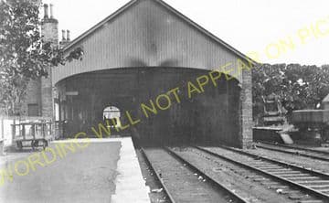 Thurso Railway Station Photo. Georgemas Line. Highland Railway (1)