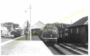 Thurso Railway Station Photo. Georgemas Line. Highland Railway (9)