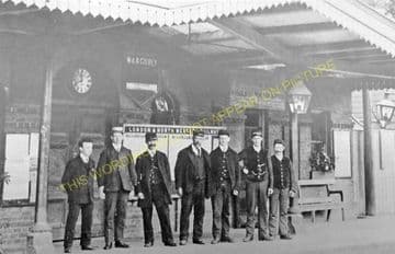 Towcester Railway Station Photo. Blisworth to Blakesley and Wappenham Lines. (8).