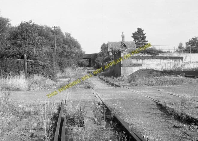 Twywell Railway Station Photo. Thrapston - Cranford. Raunds to Kettering. (7)