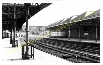 Tynemouth Railway Station Photo. Newcastle Line. North Eastern Railway. (5)