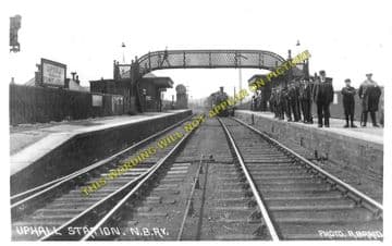 Uphall Railway Station Photo. Drumshoreland to Livingstone and Bangour Lines (1)