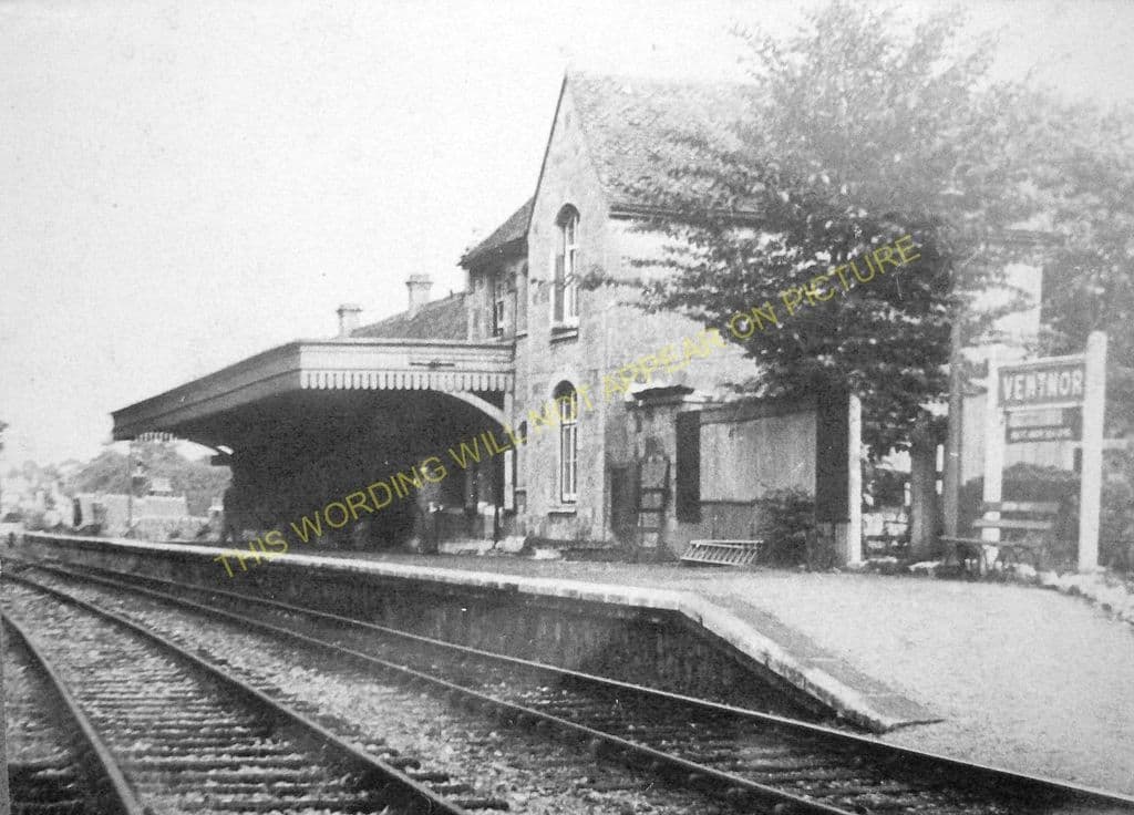 Merstone Godshill Railway Station Photo 3 Ventnor Line. Whitwell 