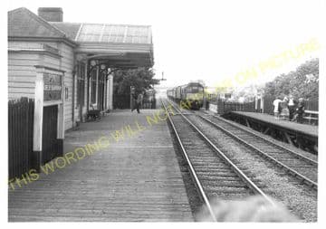 Wakerley & Barrowden Railway Station Photo. Seaton - Kingscliffe. (6)