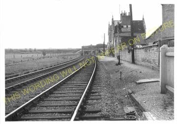 Wansford Railway Station Photo. Castor to Nassington and Elton Lines. L&NWR (12)